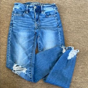 American Eagle Crop Jeggings